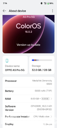 Oppo a5 pro 5g